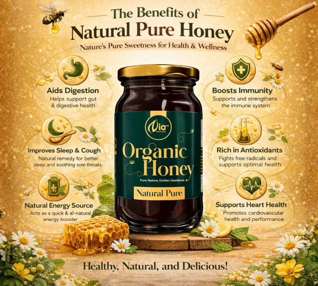 Nia Natura Organic Natural Pure Honey | Grocsy