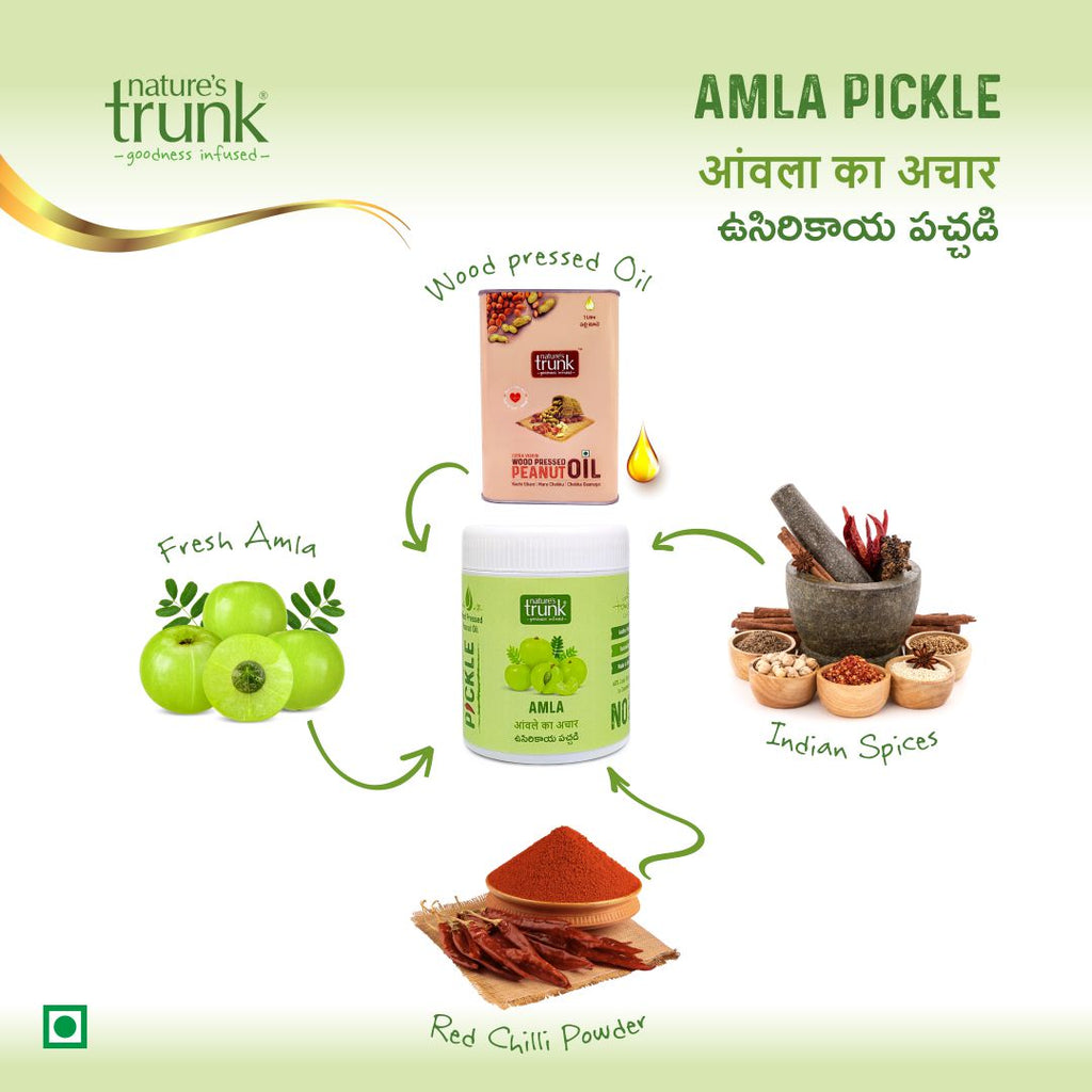 Nature's Trunk Homemade Amla Pickle