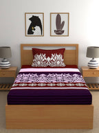 My Room Adults Ethnic Motifs 140 TC Bedsheet with Pillow Covers | Grocsy