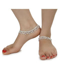 Joban Fashion Silver Copper Anklet For Girl | Grocsy