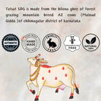 Tatsat Shata Dhauta Ghrita -100 Times Washed Desi Cow A2 Ghee Moisturizing Cream Infused with Rose Absolute Oil | Grocsy