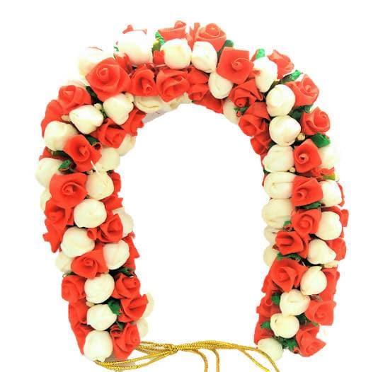 Orange Flower Mogra Gajra | Grocsy