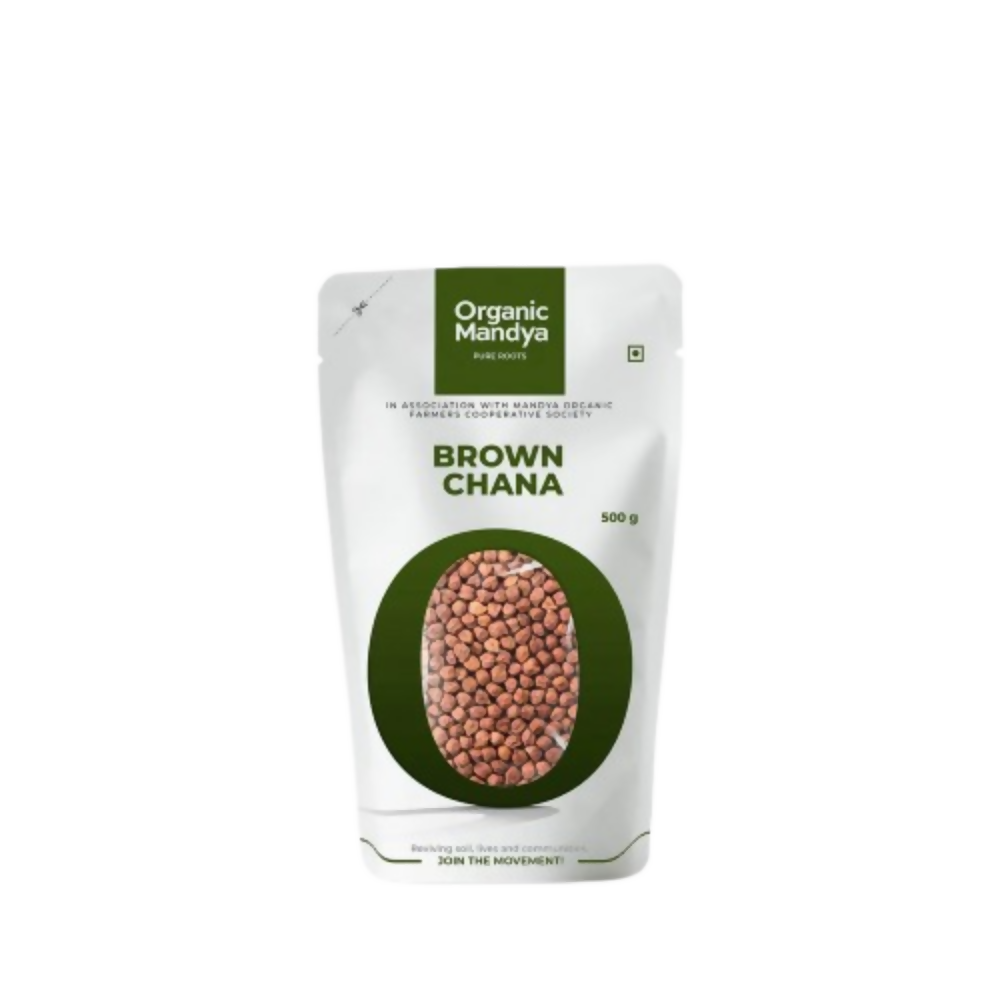 Organic Mandya Brown Chana | Grocsy