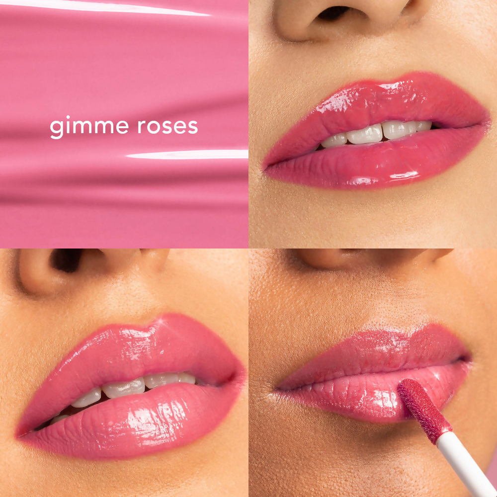 Kay Beauty FullFill Tinted Lip Plumping Gloss - Gimme Roses | Grocsy