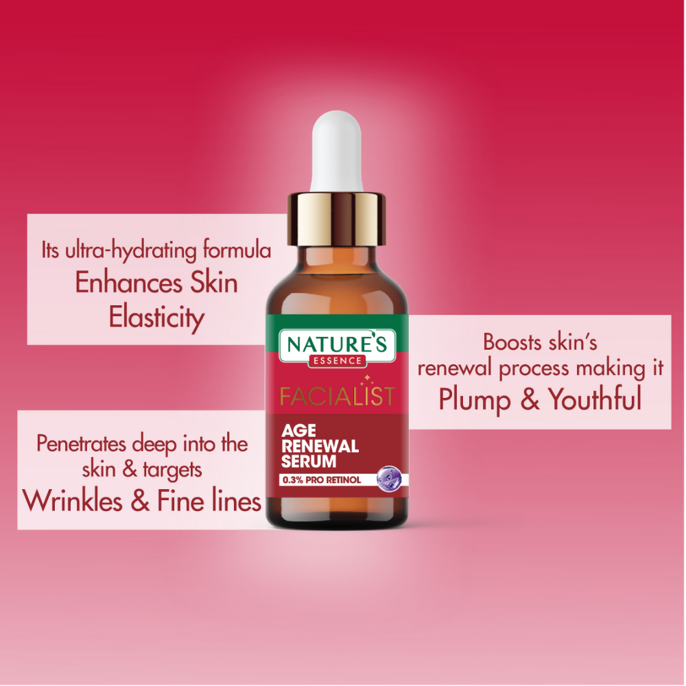 Nature's Essence Facialist Age Renewal Serum | Grocsy