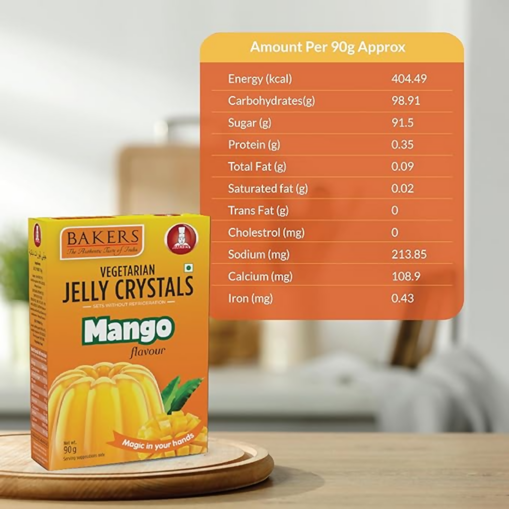BAKERS Jelly Crystals - Mango | Grocsy