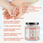 DevElixir Baby Bath Powder Skin Brighten & Polishing Dhanya Ubtan | Grocsy