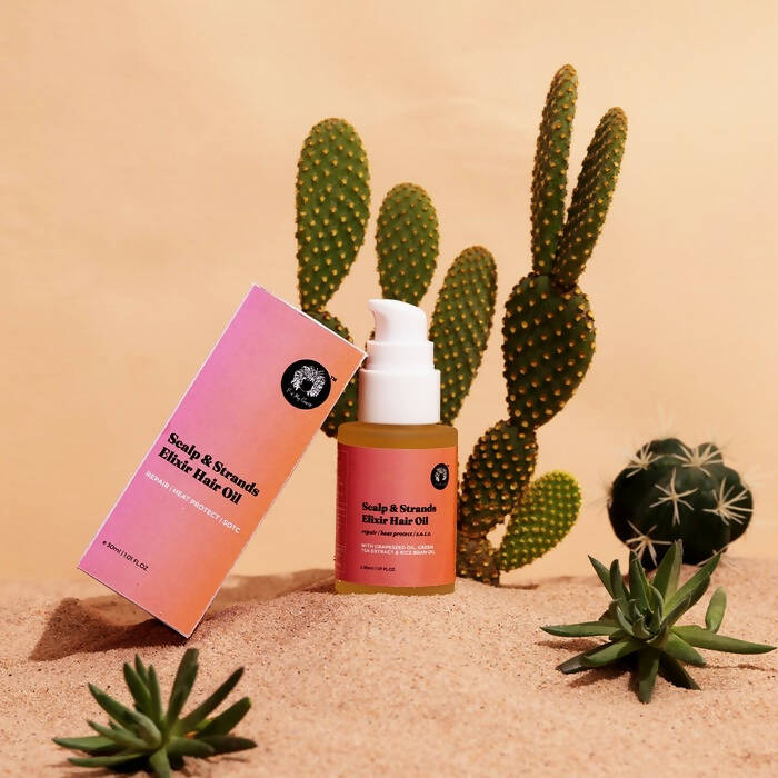 Fix My Curls Scalp & Strands Elixir Hair Oil | Grocsy