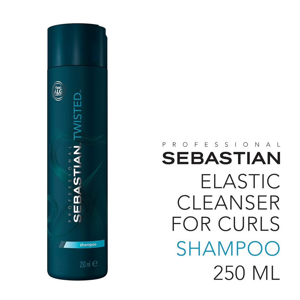 Sebastian Professional Twisted Elastic Cleanser For Curl/Waves Combo | Grocsy