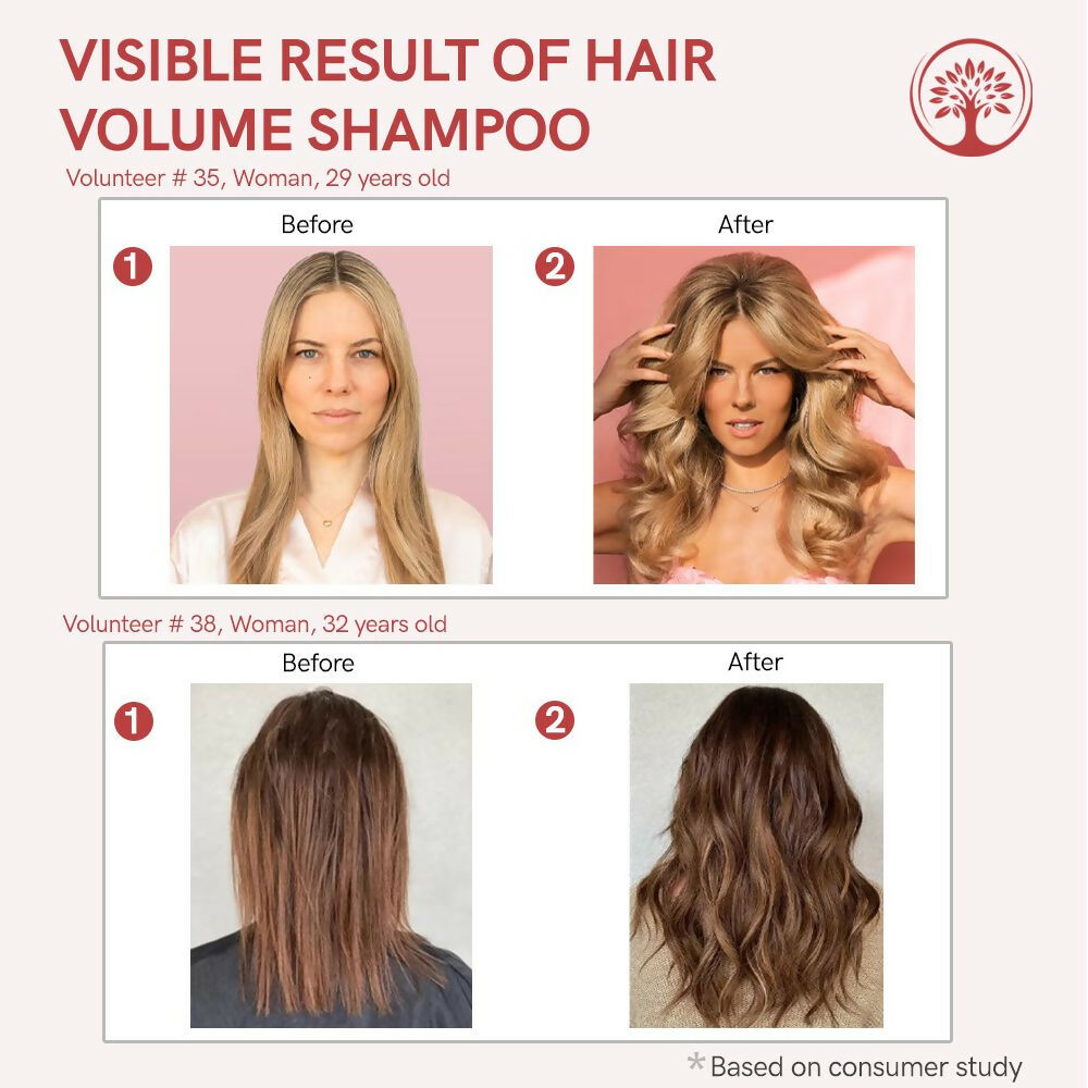 Ivory Natural Hair Volume Shampoo For Thicker And Voluminous Hair | Grocsy