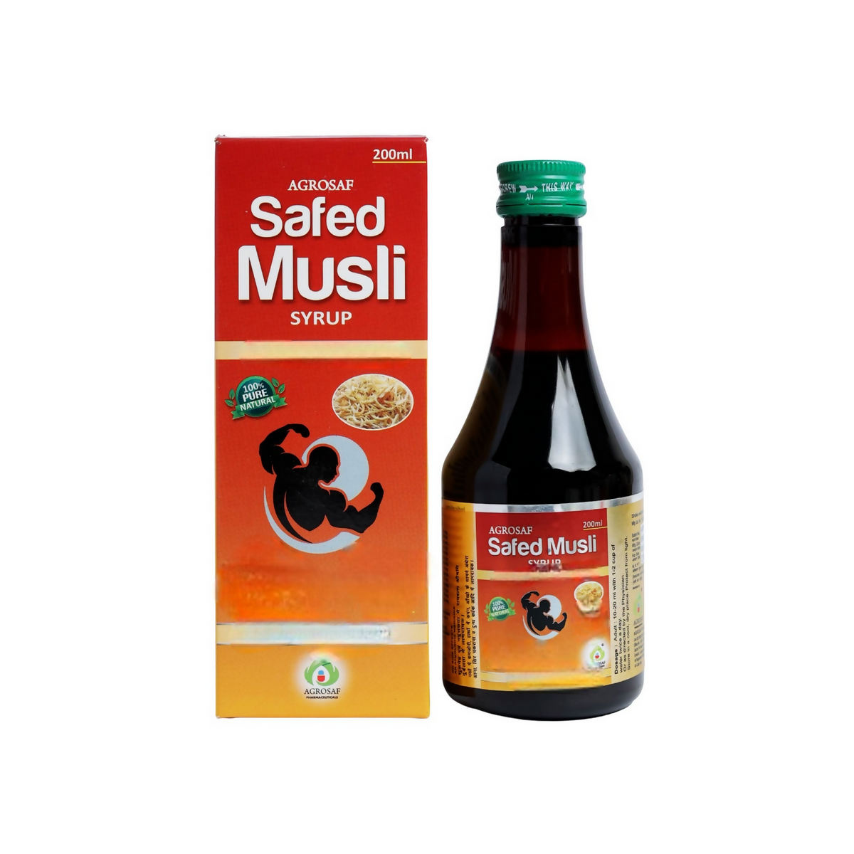 Agrosaf Safed Musli Syrup | Grocsy