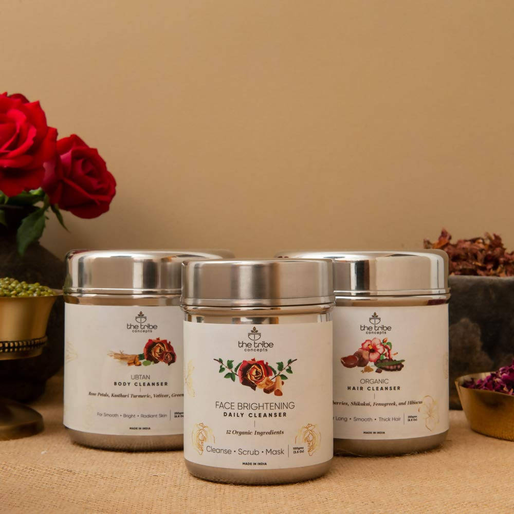 The Tribe Concepts Top-To-Toe Cleanser Kit | Grocsy