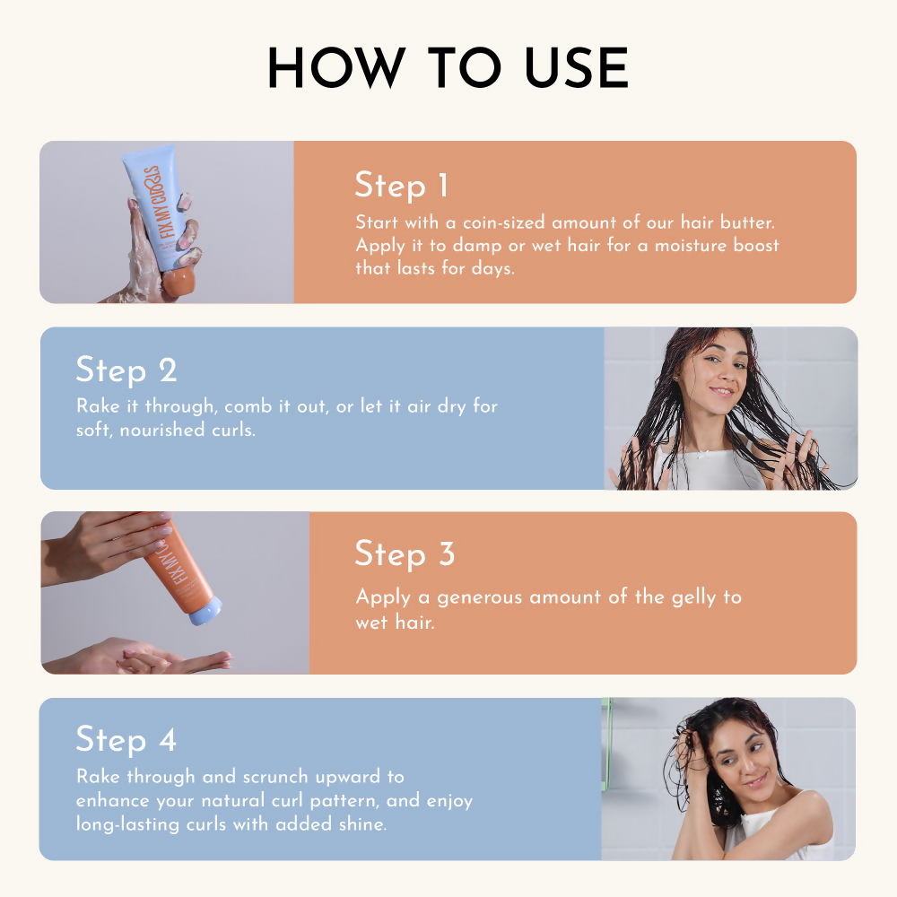 Fix My Curls Curl Quenching Moisture Styling Duo | Grocsy