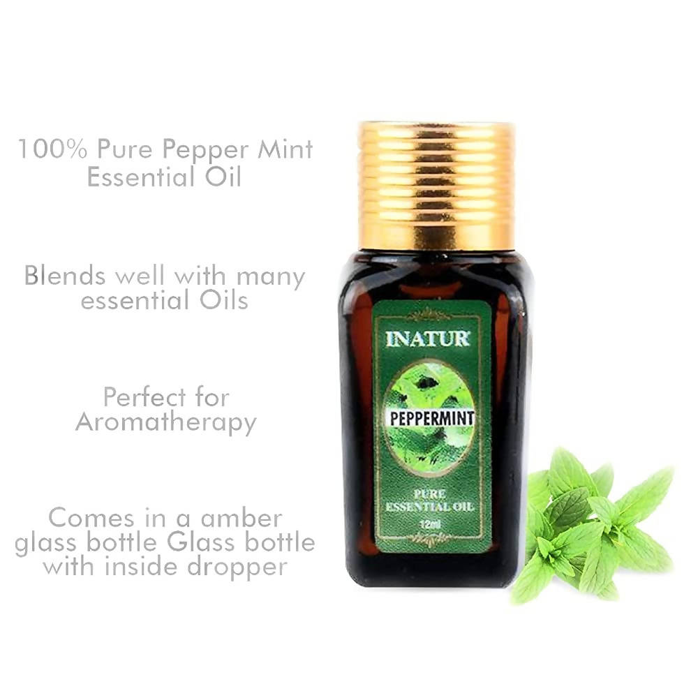 Inatur Peppermint Pure Essential Oil | Grocsy