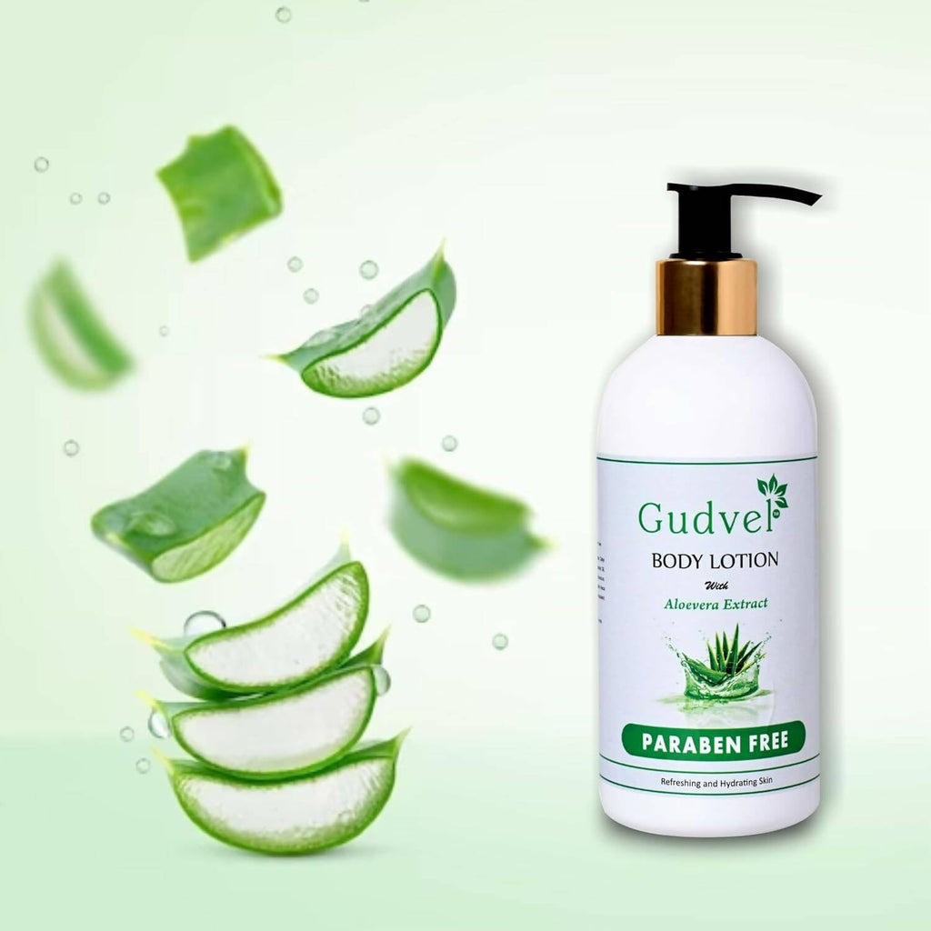Gudvel Aloe Vera Body Lotion | Grocsy