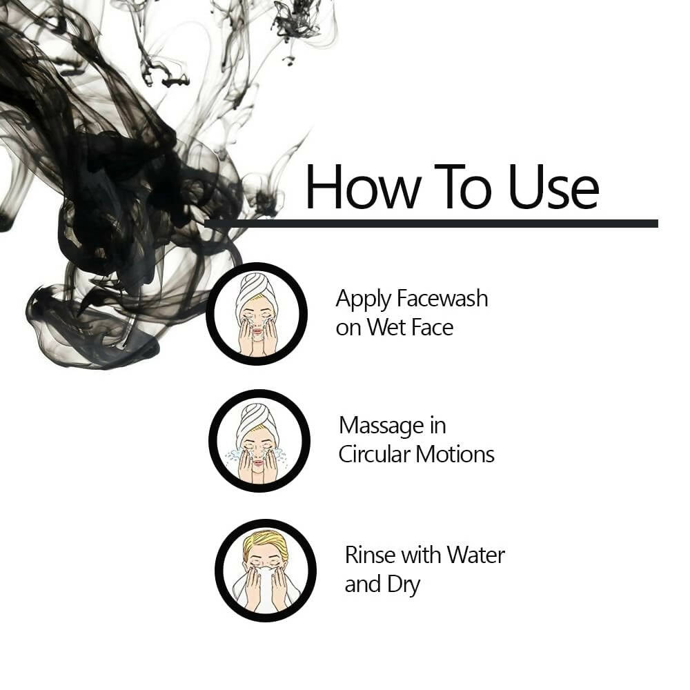 Bello Herbals Charcoal Face Wash | Grocsy