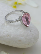 Blush Pink Ring- Ruby Raang | Grocsy