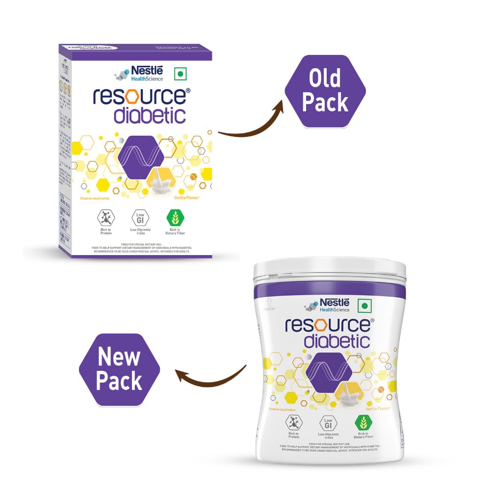 Nestle Resource Diabetic Protein Powder - Vanilla Flavor | Grocsy
