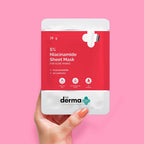 The Derma Co 5% Niacinamide Sheet Mask | Grocsy