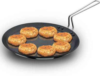 Hawkins Futura Non-stick Flat Tava 30 cm Diameter (NFT30) | Grocsy