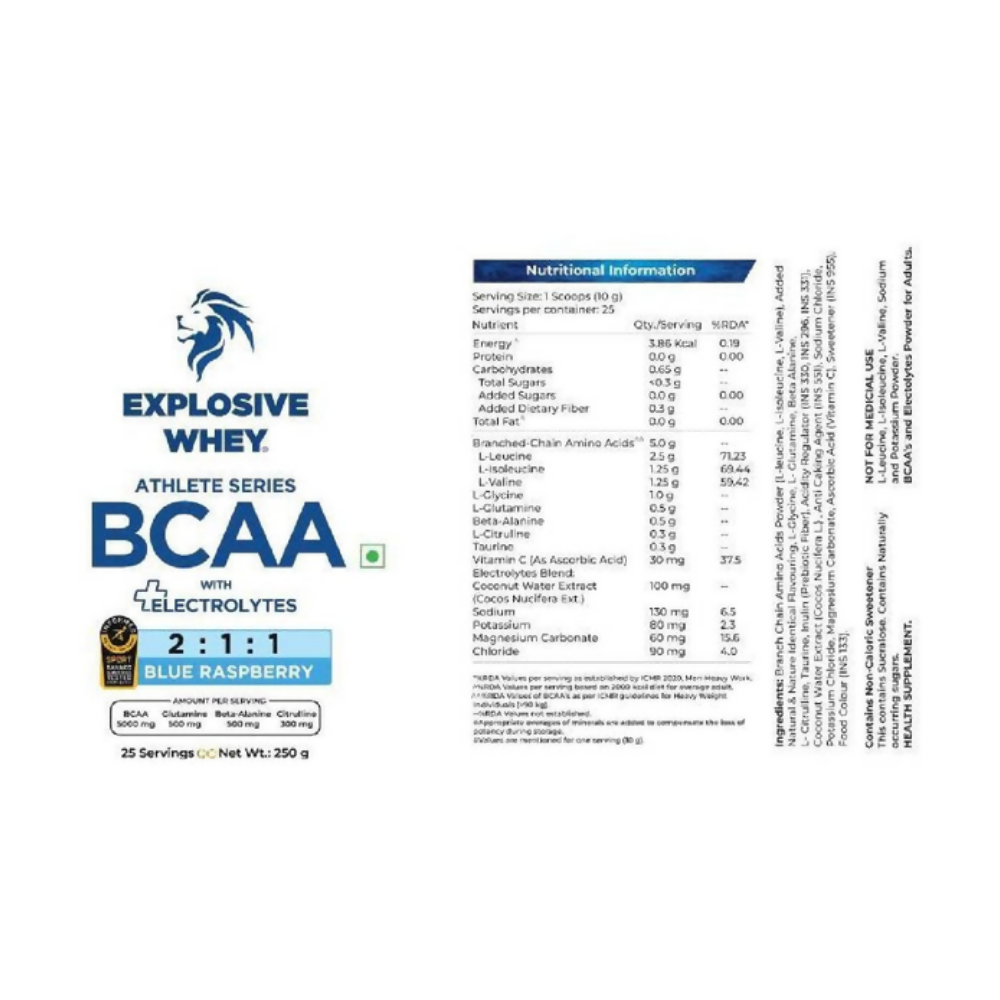 Explosive Whey Athlete Series BCAA | Grocsy