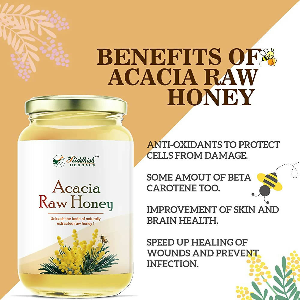 Riddhish Herbals Organic Acacia Honey | Grocsy
