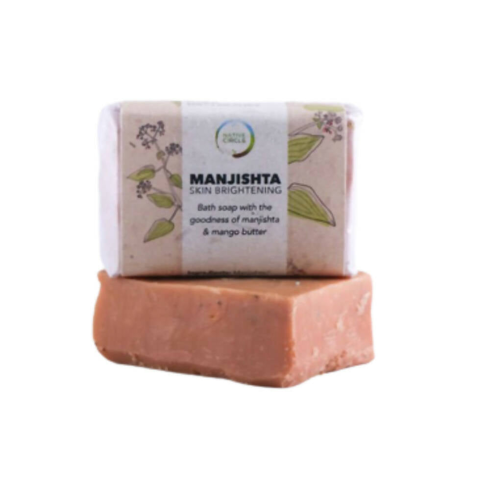 Native Circle Manjishta Bath Soap for Skin Brightening | Grocsy