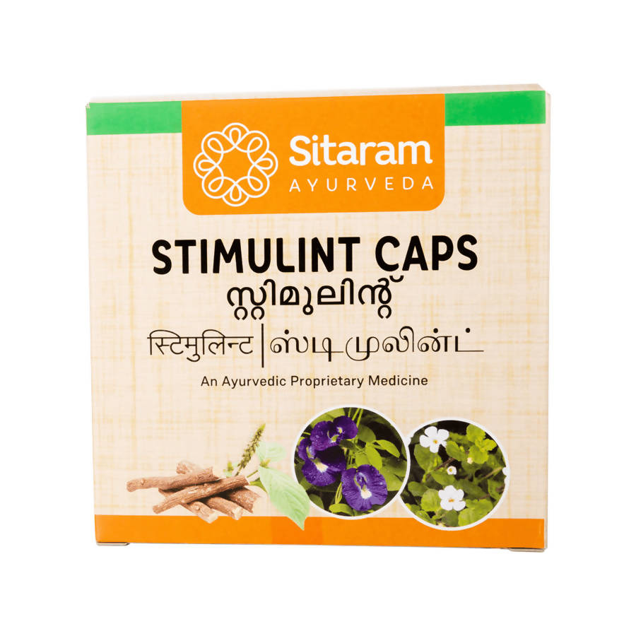 Sitaram Ayurveda Stimulint Capsules | Grocsy