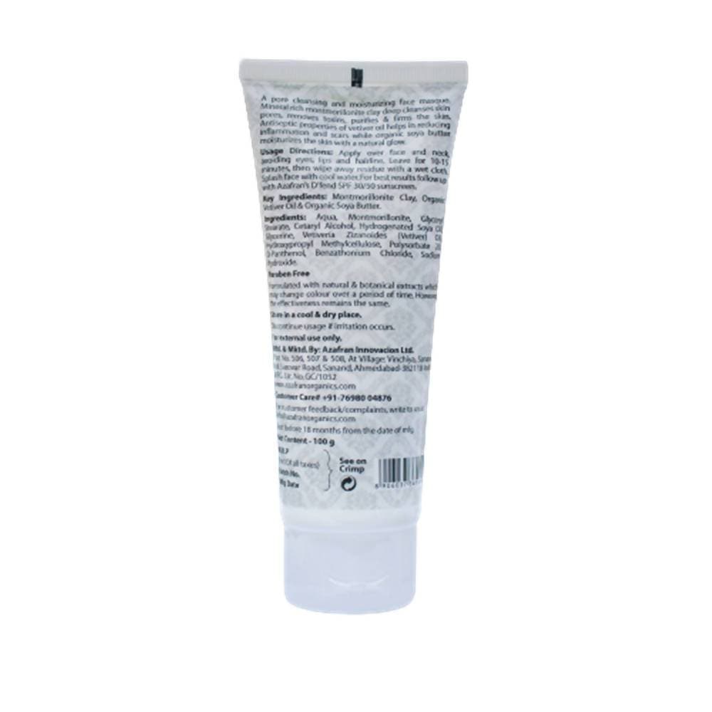 Azafran Organics Deep Pore Cleansing Clay Masque | Grocsy