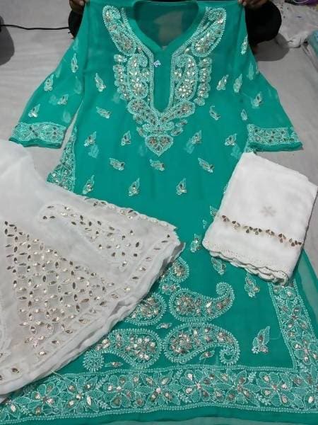 Arfa Fashion House New Collection Of Chikankari Gota Patti Lovers | Grocsy
