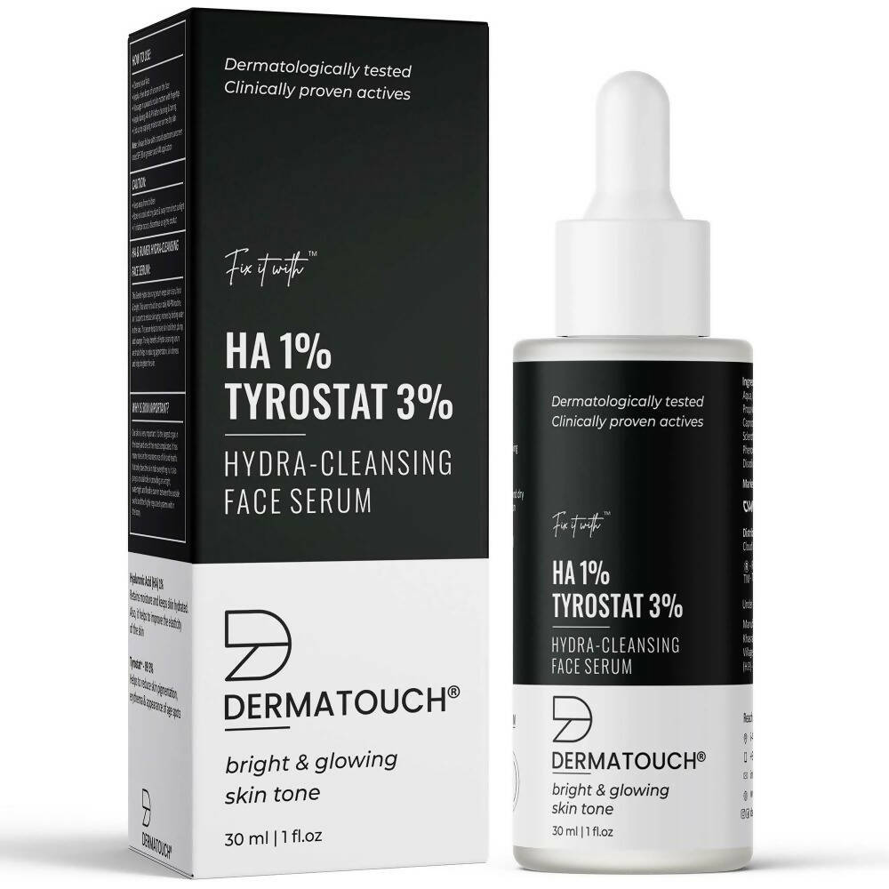 Dermatouch HA 1%, Tyrostat 3% Hydra-Cleansing Face Serum | Grocsy