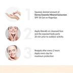 Derma Essentia SPF 50 Mineral Sunscreen Gel | Grocsy