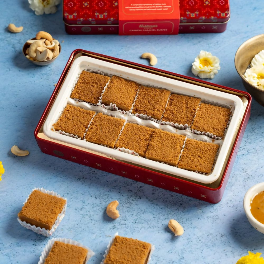 Haldiram's Cashew Caramel Burfee | Grocsy