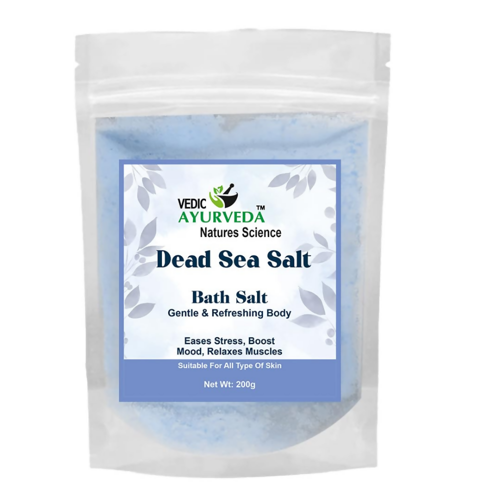 VedicAyurveda Dead Sea Salt and Mogra Bath Salt | Grocsy