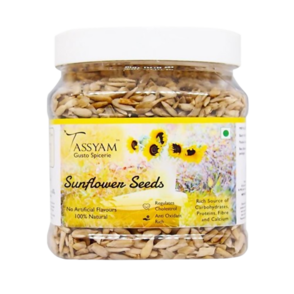 Tassyam Organics Raw Sunflower Seeds | Grocsy