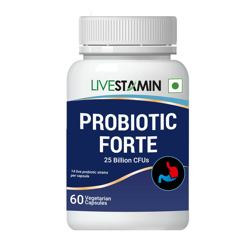 Livestamin Probiotic Forte Capsules | Grocsy
