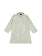 Joban Fashion Kids Island Elegance Sequence work Nehru Jacket Full Sleeves Kurta, Pyjama Set - Cream | Grocsy