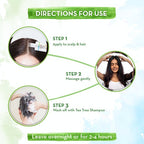 Mamaearth Tea Tree Hair Oil For Dandruff Free Hair | Grocsy