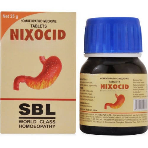 SBL Homeopathy Nixocid Tablets | Grocsy