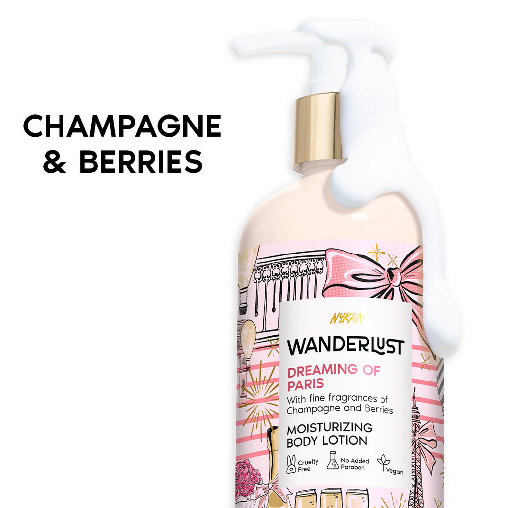 Wanderlust Dreaming of Paris Fruity Perfume Body Lotion | Grocsy
