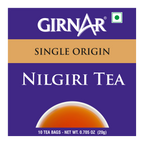 Girnar Single Origin Black Tea Bags - Nilgiri | Grocsy