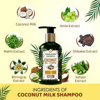 Himalayan Organics Coconut Milk Shampoo | Grocsy