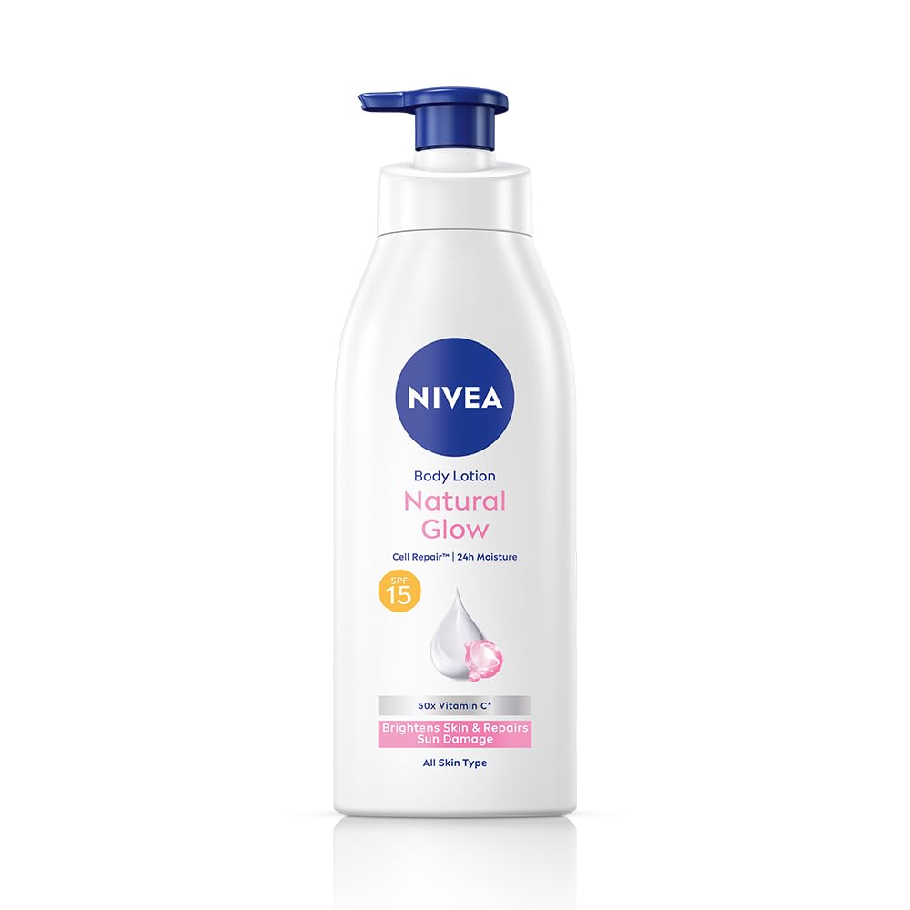 Nivea Body Lotion Natural Glow Cell Repair | Grocsy