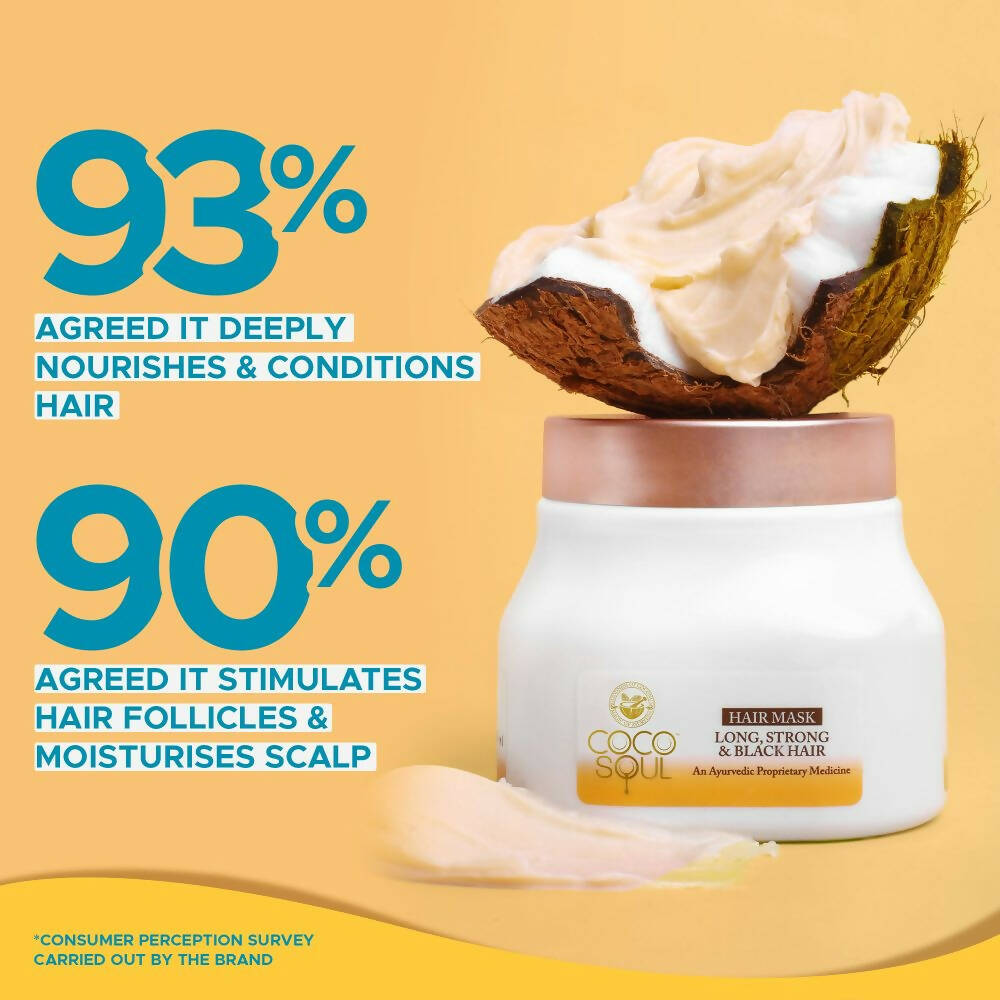 Coco Soul Hair Mask Long Strong & Black Hair | Grocsy