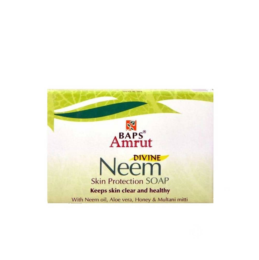 Baps Amrut Divine Neem Skin Protection Soap | Grocsy