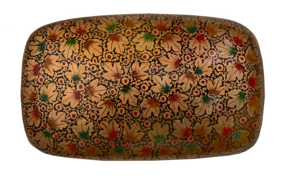 Nizalia Assorted Golden Chinar Oval Box | Grocsy