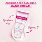 Charmis Deep Radiance Vitamin C Cream for Hands with Hyaluronic Acid | Grocsy