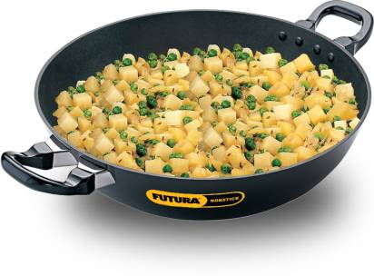 Hawkins Futura Non-stick Kadhai 30 cm Diameter 4 L (NK40) | Grocsy