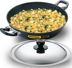 Hawkins Futura Non-stick Kadhai 30 cm Diameter with Lid 4 L (NK40S) | Grocsy
