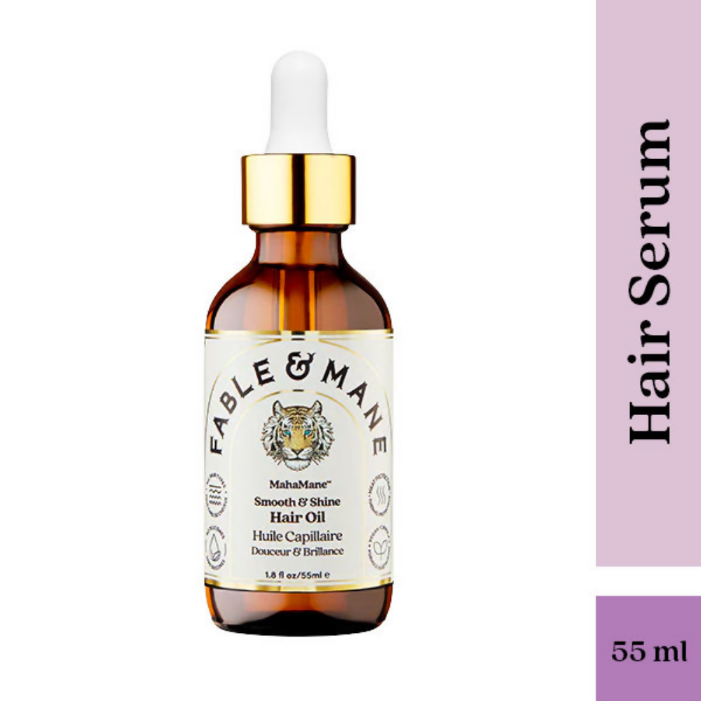 Fable & Mane Mahamane Smooth & Shine Hair Oil | Grocsy